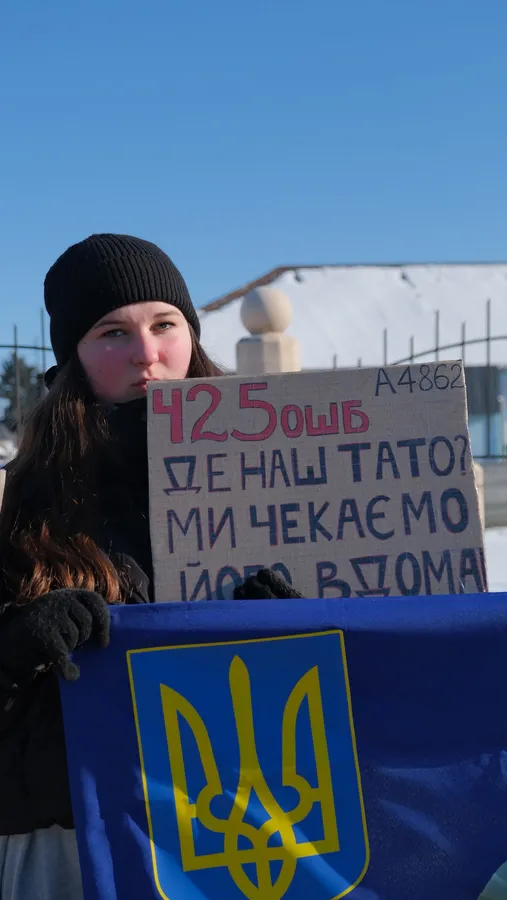 У Володимирі провели акцію на підтримку полонених та зниклих захисників (фото)