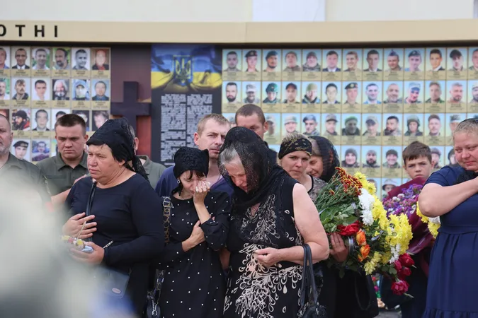 Лучани провели в останню дорогу Юрія Стельмащука та Віталія Бондарука (фото)