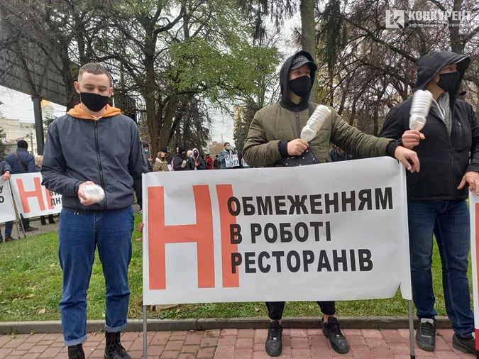 Чого хочуть волинські підприємці: головні гасла протесту (фото)