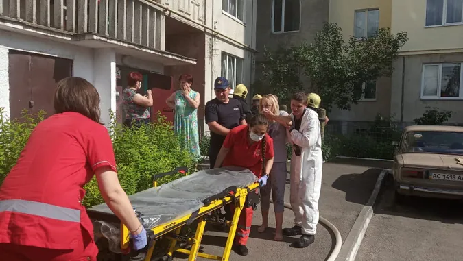 У Луцьку через газову плиту загорілася квартира