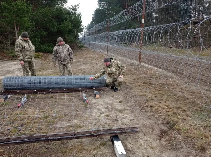 На Волині прикордонники показали колегам, як облаштовувати кордон (фото)
