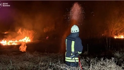 Суха трава, очерет і два торфовища: на Волині спалахнули 8 пожеж (фото)
