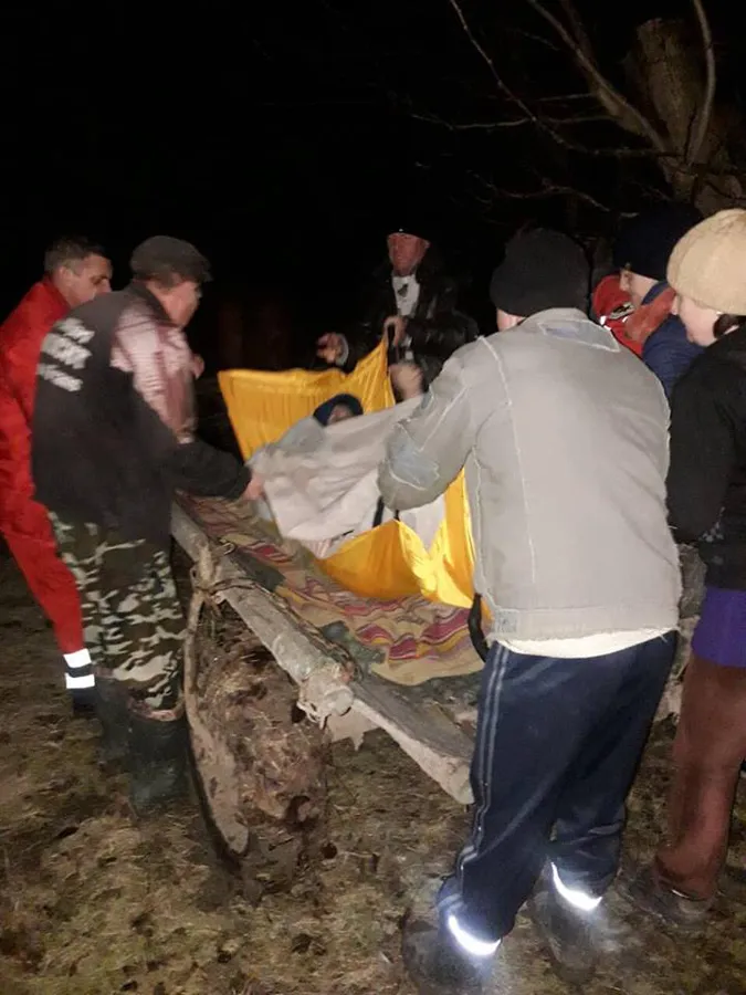 На Волині лікарям довелося добиратися до пацієнтки на конях (фото)