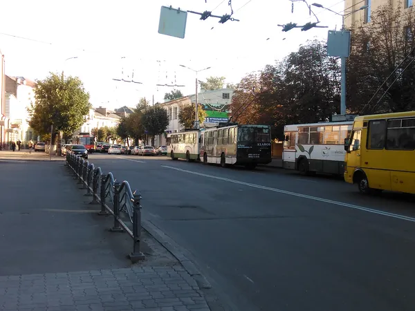 У центрі Луцька - затор (фото)