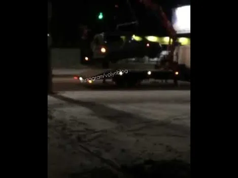 Вечірня аварія на Гордіюк у Луцьку: авто забирав евакуатор (відео)