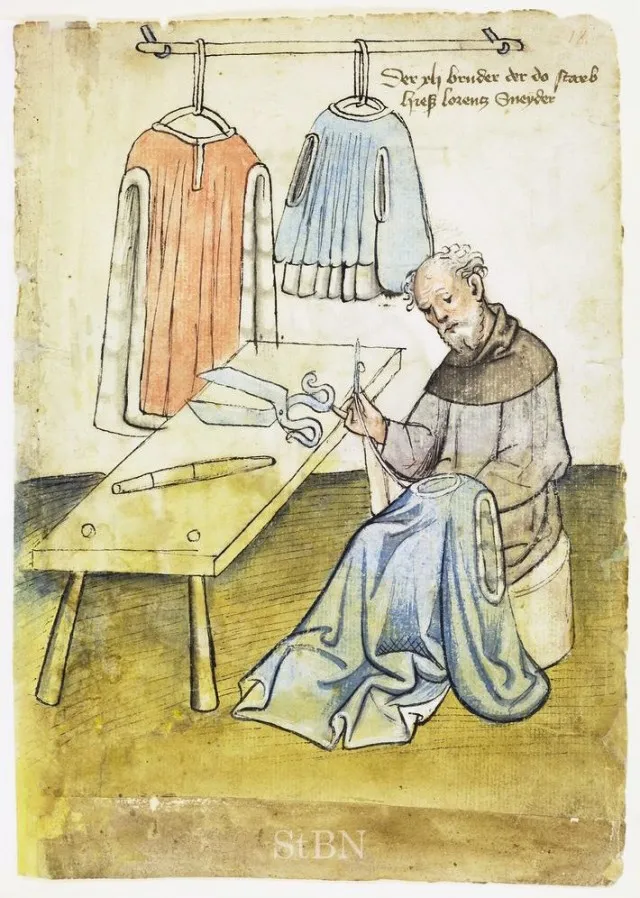 Кравець, XV століття, Hausbuch der Mendelschen Zwölfbrüderstiftung, Band 1. Nürnberg 1426-1549. Stadtbibliothek Nürnberg