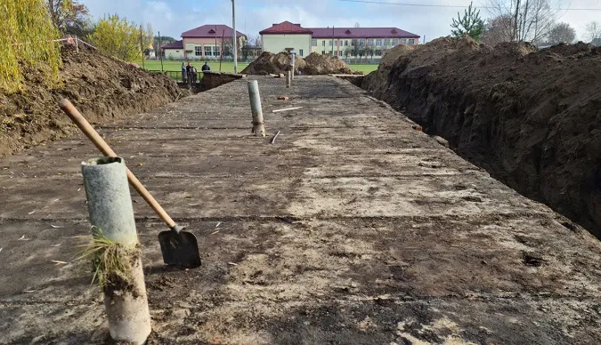 У волинському селі ремонтують радіаційне укриття на 450 осіб (фото)