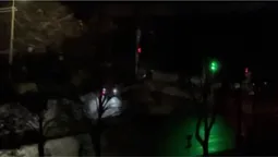 У Луцьку на Соборності вночі влаштували дрифт (відео)