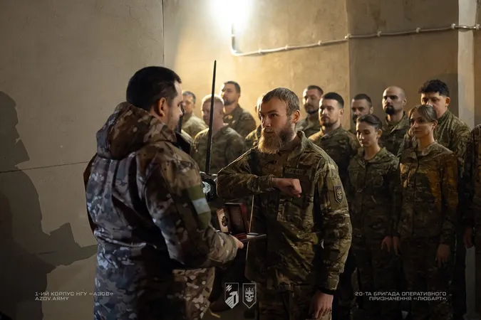 Славетне минуле і героїчне сьогодення злилось воєдино: воїнам бригади «Любарт» вручили шеврони та нагороди