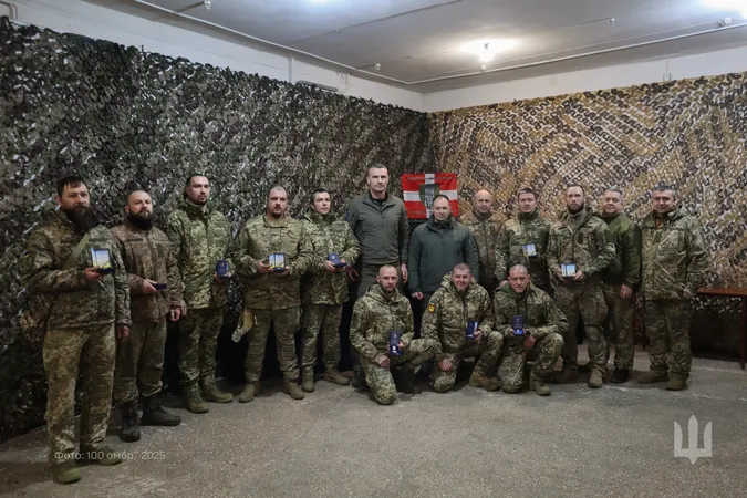 Волинських воїнів на передовій відвідав мер Києва (фото)