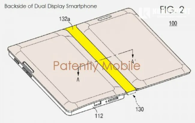 Компанія Samsung запатентувала смартфон із двома екранами