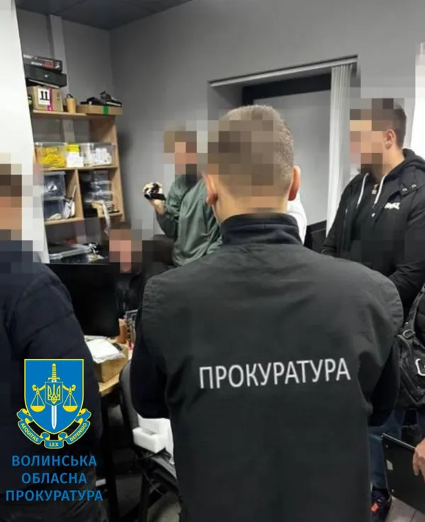 В центрі Луцька працювала техпідтримка російського казино (відео)