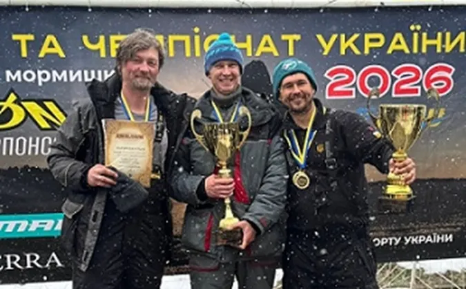 Рекордний улов: волиняни тріумфували на чемпіонаті з крижаної рибалки