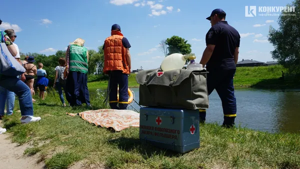 Рятувальники у Луцьку нагадали, як вижити у воді (фото)