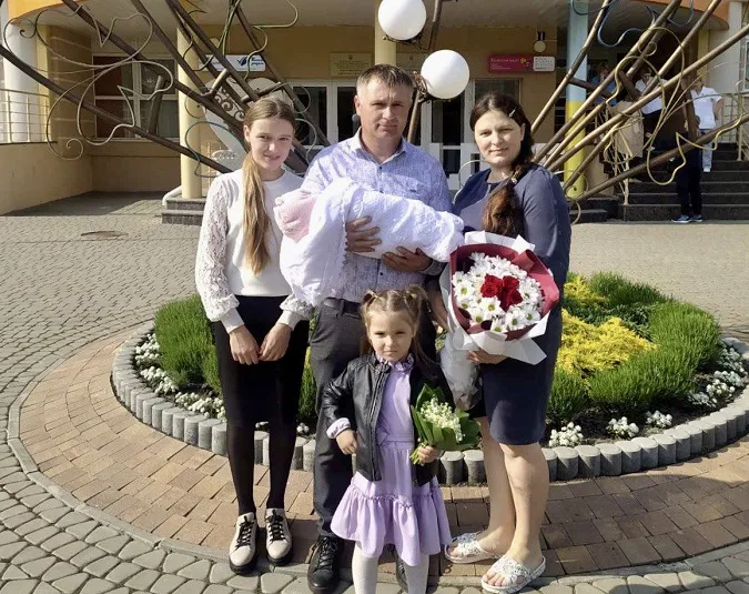 Волинянка, якій ставили діагноз безпліддя, народила одинадцяту дитину (фото)