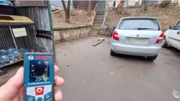 У Луцьку муніципали штрафують за паркування біля смітників (фото)