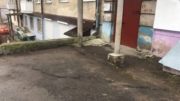 Аварійні дерева та багато ям: лучани просять відремонтувати двір (фото)