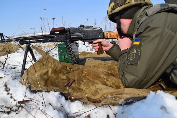 Луцькі нацгвардійці тренувалися в умовах, наближених до бойових (фото)