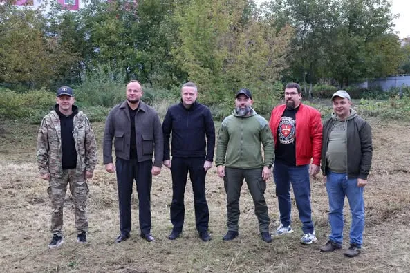 У Луцьку заклали капсулу під будівництво Ветеранського хабу (фото)
