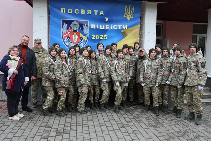 У Луцьку відбулася урочиста посвята в ліцеїсти (фото)