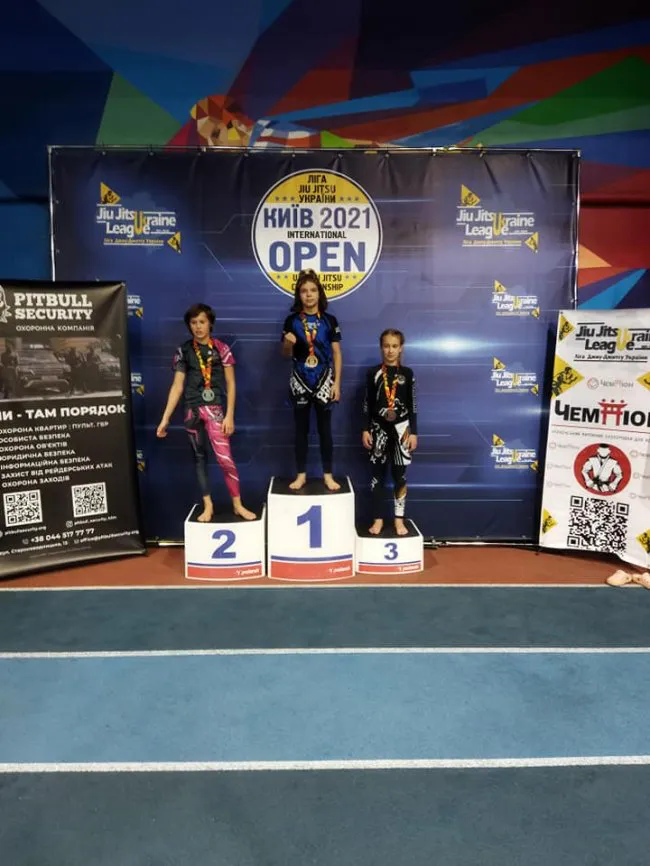 Троє маленьких волинян здобули «золото» на чемпіонаті України з джиу-джитсу (фото)