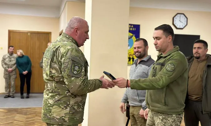 Очільник ГУР Кирило Буданов нагородив волинських поліцейських (фото)