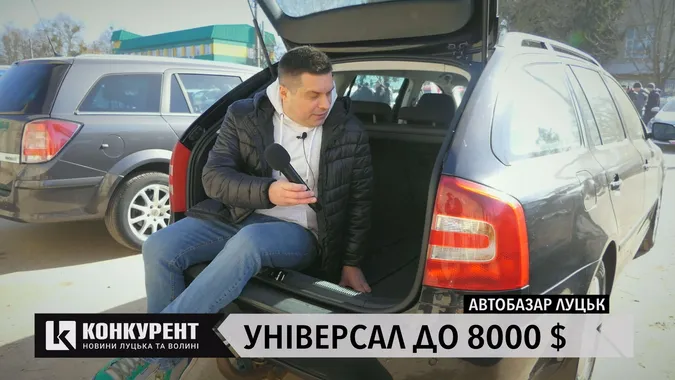 Луцький автобазар: які «універсали» пропонує вторинний ринок (відео)