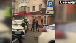 У Луцьку патрульна поліція затримала чоловіка: що сталося  (відео)