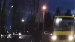 У Луцьку на переході велосипедист наїхав на пішохода (відео)