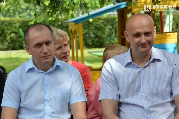 Депутати Луцької міської ради Микола Яручик та Євген Ткачук