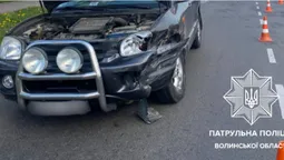 Аварія у Луцьку: водій BMW не пропустив Hyundai (фото, відео)