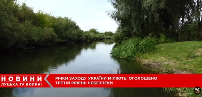 Річки можуть «пересохнути»: на заході України очікують подальше падіння води (відео)