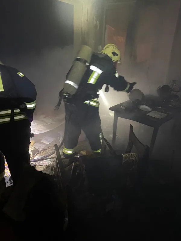 Повідомили деталі пожежі у центрі Луцька