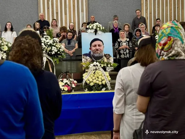 На Волині попрощалися із захисником Сергієм Жиляковим (фото)
