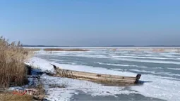 Крижана краса: показали захопливі сонячні кадри Світязя