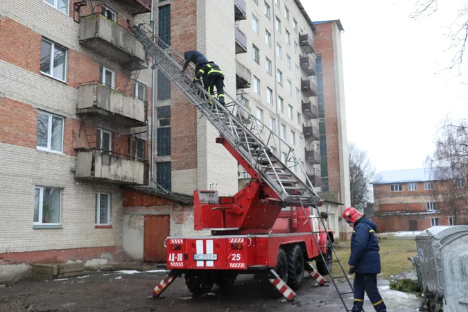 У Луцьку «горів» ще один гуртожиток (фото)