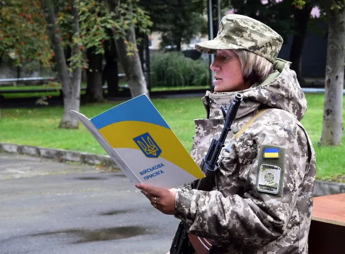 На Волині майбутні прикордонники склали присягу українському народові