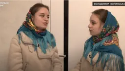 Колядка двох сестер з Волині «завірусилась» у тіктоці – уже 4 мільйони переглядів (відео)