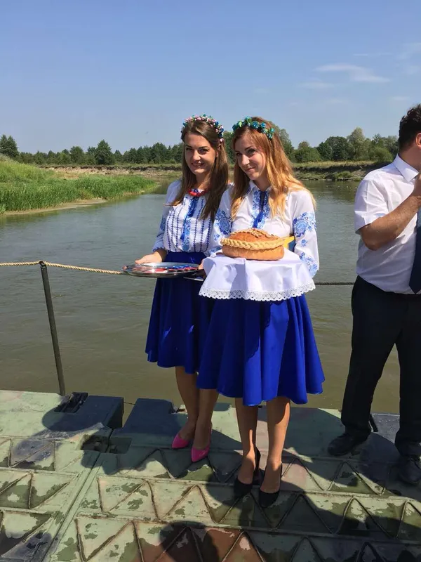 Скільки людей скористалися тимчасовим мостом з Польщею 