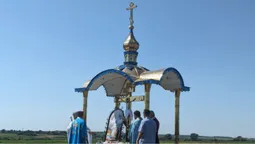 Каплиця замість зруйнованого храму: в Березовичах відновили святиню, що згоріла понад 70 років тому (фото)