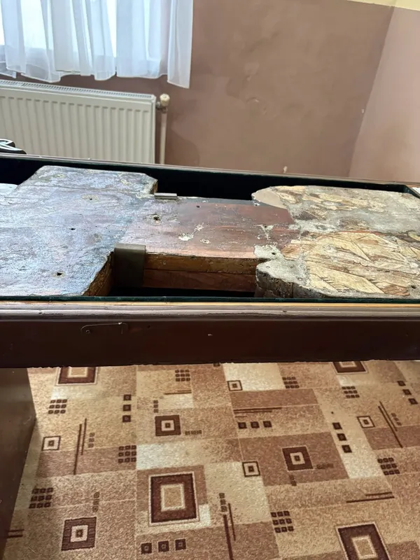 На Волині врятували унікальне «Розп’яття» від плісняви та руйнування (фото, відео)