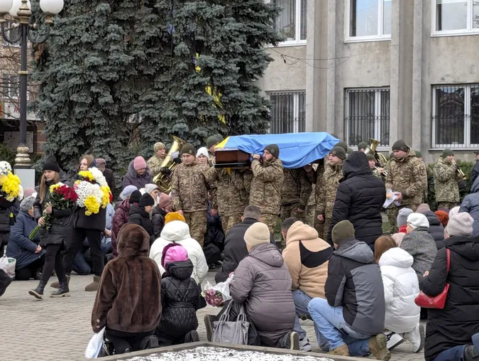У Ковелі прощались із гвардійцем Богданом Степанюком (фото)