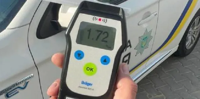 На Волині за вихідні зловили 11 п'яних водіїв (фото)