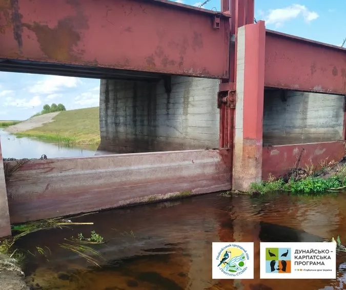 Через дірявий шлюз на Волині Україна втрачає воду, що полегшує пересування ворожої техніки поблизу кордону