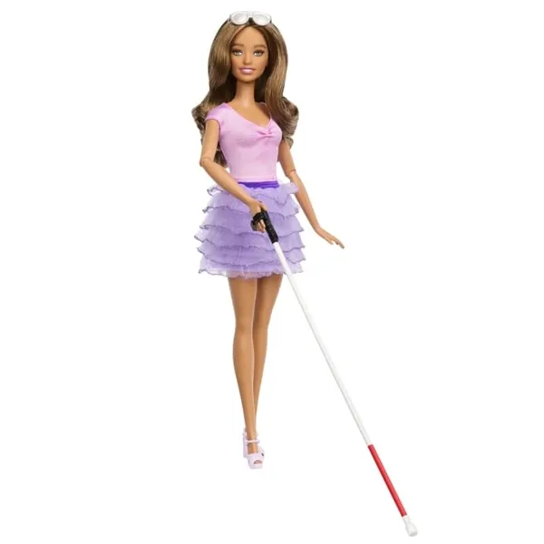 Компанія Mattel створила першу незрячу ляльку Барбі