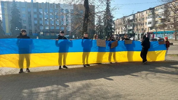 У Ковелі відбулася акція на підтримку полонених та зниклих безвісти захисників (фото)