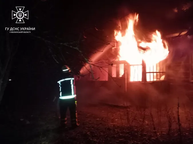 На Волині за тиждень у пожежах загинули двоє людей (фото)