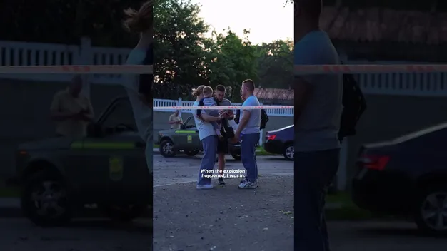 У Луцьку під ворожий обстріл потрапив готель, де жили спортсмени збірної України (відео)