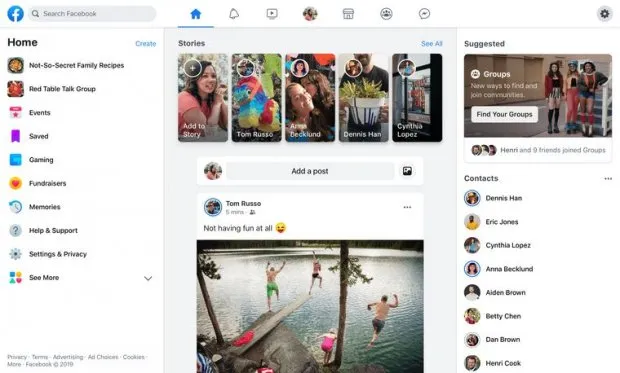 Facebook змінить дизайн: якою стане соцмережа