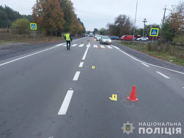 Жінку збили біля пішохідного переходу: деталі смертельної ДТП у Луцькому районі (фото)